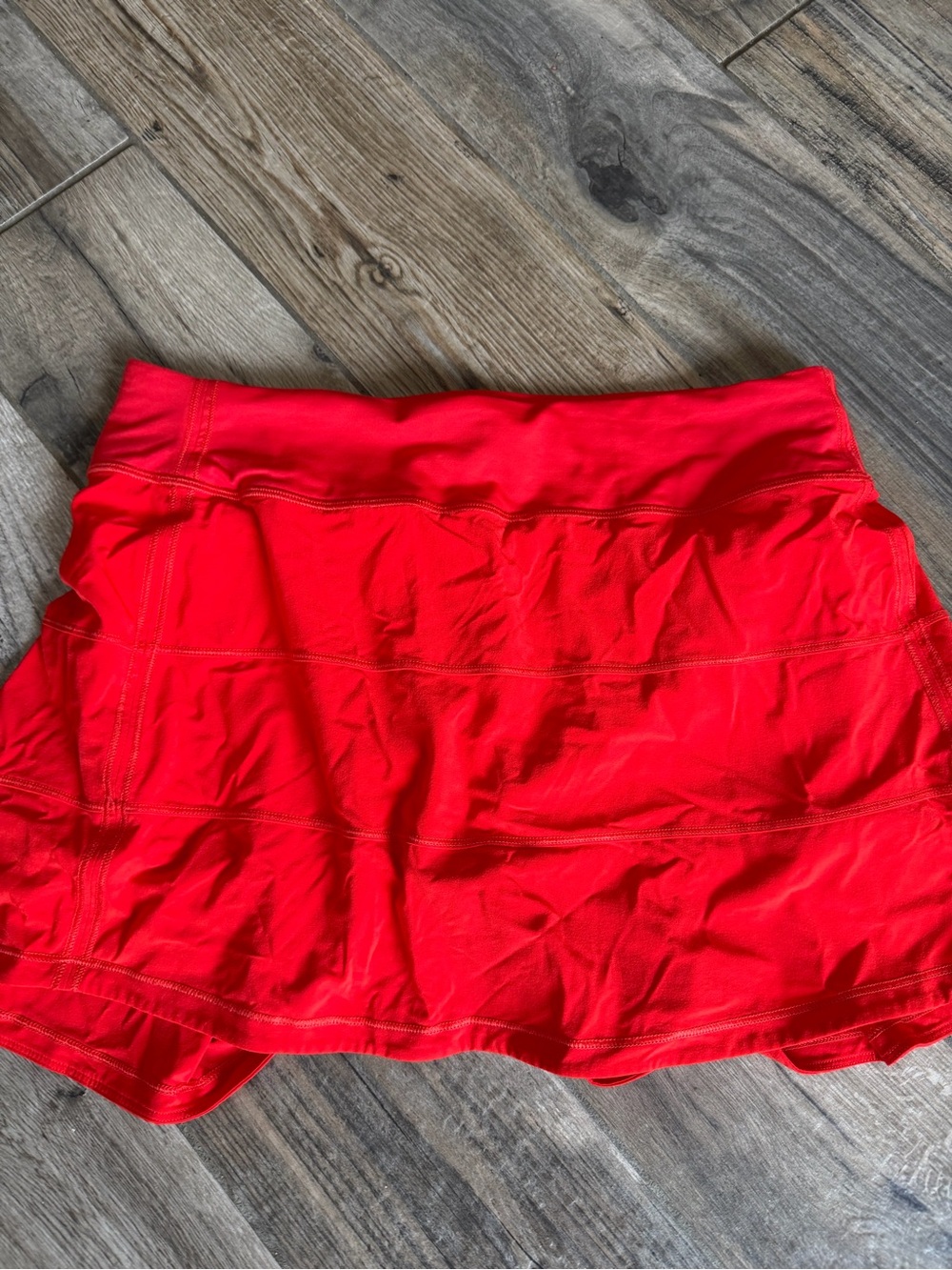 lululemon athletica Red Athletic Skirt